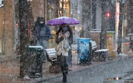 Ankara'da 13 Şubat'ta Kar Bekleniyor! Sıcaklıklar -6°C'ye Kadar Düşecek
