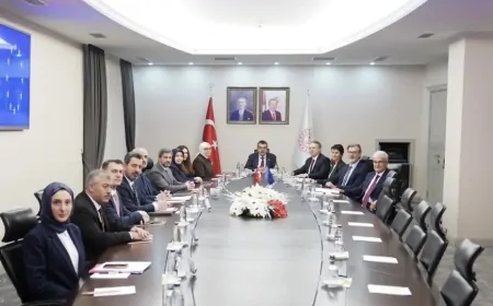 Millî Eğitim Bakanı Yusuf Tekin, AB Türkiye Delegasyonu Başkanı ile görüştü
