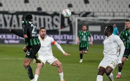 Kocaelispor, Manisa FK’yı 2-0 mağlup ederek tarih yazdı!