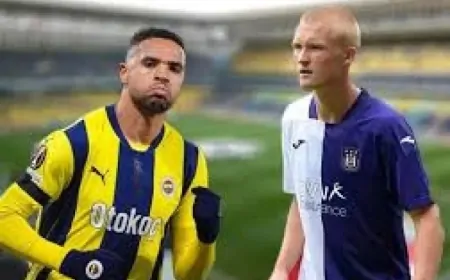 Fenerbahçe-Anderlecht Maçı 13 Şubat'ta TRT 1'de Canlı Yayında