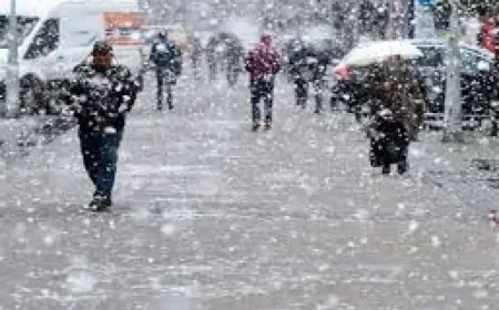 Tokat'ta karla karışık yağmur ve yağışlar etkili olacak