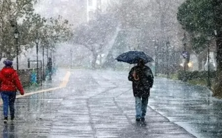 Malatya'da Hava Durumu: Karla Karışık Yağmur ve Soğuk Hava Etkili Olacak!