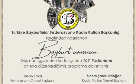 Şanlı Bayburt Düşman İşgalinden Kurtuluşunun 107. Yıl Dönümünü Kutluyor