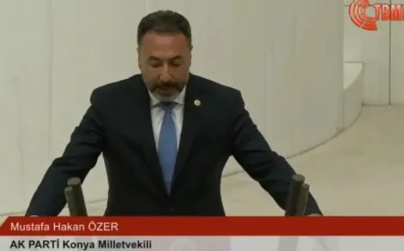 Mustafa Hakan Özer: 'Filistin'e Yönelik Etnik Temizlik Planları İnsanlık Vicdanında Yeri Yok'