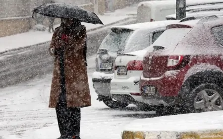 Meteorolojiden 16 il için sarı kodlu uyarı: Kuvvetli kar yağışı bekleniyor