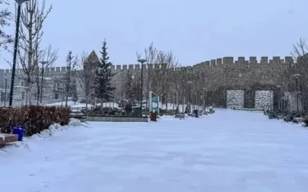 Erzurum’da yoğun kar yağışı ve dondurucu soğuk bekleniyor