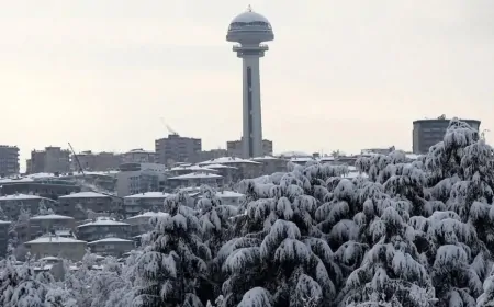 Ankara’da kar yağışı etkili olacak: Hangi ilçelerde yoğun kar bekleniyor?