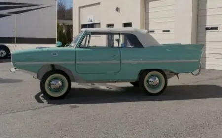 Amfibi Araçların Tarihi: Hem Karada Hem de Suda Giden Amphicar'ın Hikayesi