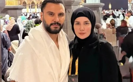 Alişan ve Buse Varol Umre'ye gitti! Alişan: 'Allah'ım sana şükürler olsun'