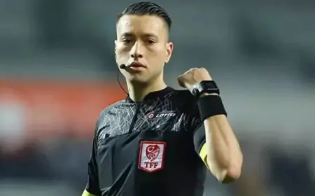 ÇAYKUR RİZESPOR A.Ş. GALATASARAY A.Ş. MAÇININ HAKEM HEYETİ AÇIKLANDI