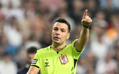 BEŞİKTAŞ A.Ş. TRABZONSPOR A.Ş. MAÇININ HAKEM HEYETİ AÇIKLANDI