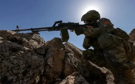 Irak ve Suriye'nin kuzeyinde 7 PKK'lı terörist etkisiz hale getirildi