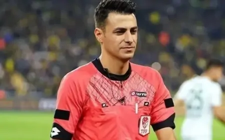 FENERBAHÇE A.Ş. KASIMPAŞA A.Ş. MAÇININ HAKEM HEYETİ AÇIKLANDI
