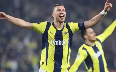 Fenerbahçe'ye Edin Dzeko'dan Şok Kötü Haber: Kırık Şüphesi!