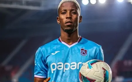 Simon Banza'dan tarihi derbi golü! Trabzonspor'un unutulmazları arasına girdi
