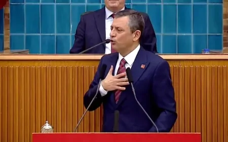 Özgür Özel: 'Türkiye, sivil darbe dinamiğinin işlediği bir sürecin içinde'