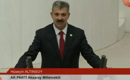 Hüseyin Altınsoy: ‘Türkiye, büyüyen ekonomisiyle refahı artırmaya devam edecek’