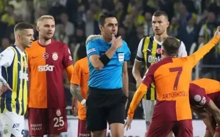 Galatasaray-Fenerbahçe derbisinin hakemi netleşti! TFF duyurdu