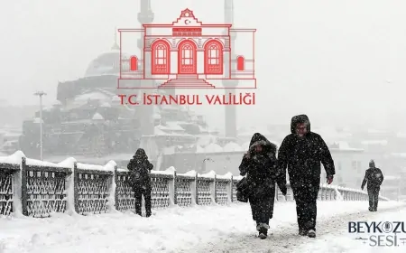 İstanbul’da Kar Yağışı Devam Ediyor: Valilikten Yeni Önlemler Açıklandı