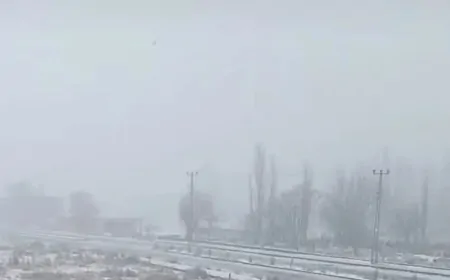Iğdır’da 19-20 Şubat’ta Kuvvetli Kar Yağışı ve Buzlanma Tehlikesi