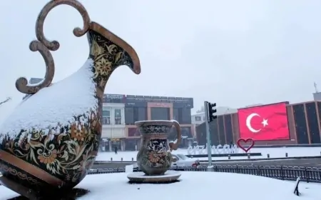 Erzincan’da 19-20 Şubat Tarihlerinde Kuvvetli Kar Yağışı ve Buzlanma Uyarısı