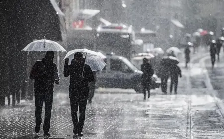 Balıkesir'de Parçalı Bulutlu Hava, Şiddetli Rüzgar ve Yağış Bekleniyor