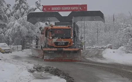 Kırklareli'nde Kar Yağışı Başladı! Sıcaklıklar Düşüşte