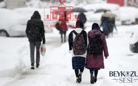 İstanbul Valiliği 20 Şubat 2025 Tarihinde Okulları Tatil Etti!