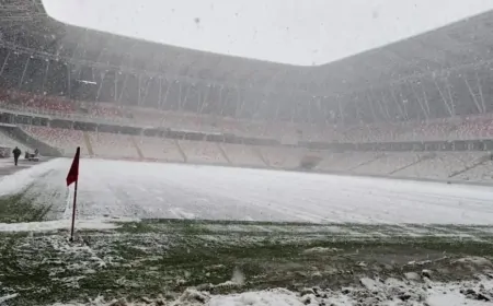 Etkili Kar Yağışı Nedeniyle 2. ve 3. Lig Maçları Tamamı Ertelendi!