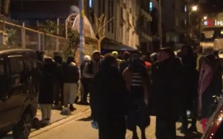 İstanbul'da Kar Eğlencesi Kavgayla Sonuçlandı! Halay Çekerek Başladılar