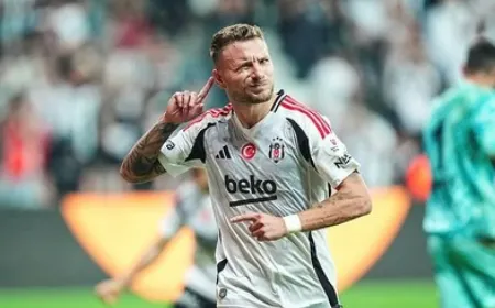 Immobile, transfer iddialarına son noktayı koydu: 'Beşiktaş'ta mutluyum'