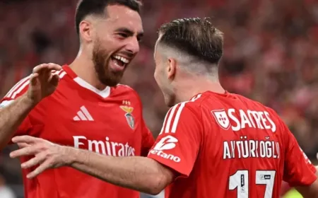 Benfica, Braga'yı tek golle geçti! Yarı finalde rakibi belli oldu