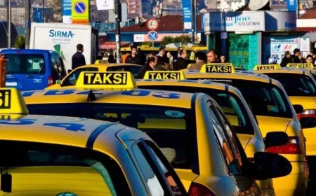 Taksilere Kamera ve Acil Buton Zorunluluğuna 4 Ay Ek Süre