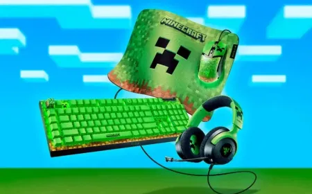 Razer ve Mojang İş Birliğiyle Minecraft Temalı Aksesuarlar Tanıtıldı
