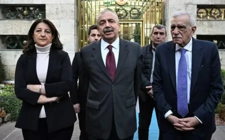 Öcalan'dan Silah Bırakma Mesajı mı Gelecek? DEM Parti Heyeti Açıklama Yapacak