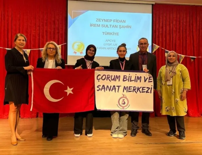 Çorumlu Öğrencilerden Uluslararası Başarı