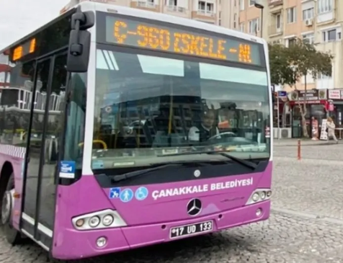 Çanakkale'de Kadınlar İçin Güvenli Toplu Taşıma Başladı