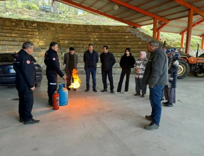 Muğla Büyükşehir İtfaiyesi 13 İlçede Eğitim Verdi