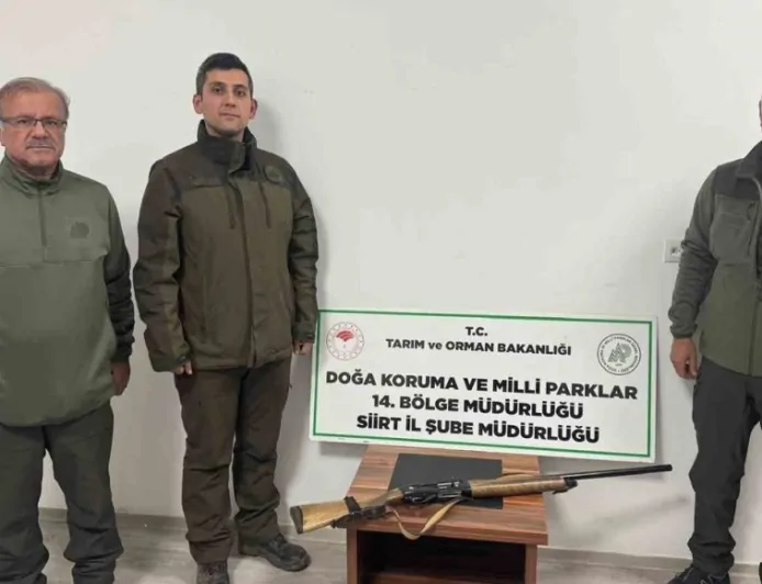 Siirt'te Kaçak Avcılara 75 Bin TL Ceza Kesildi