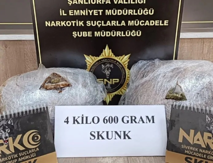 Şanlıurfa'da Uyuşturucu Operasyonu: 5 Tutuklama