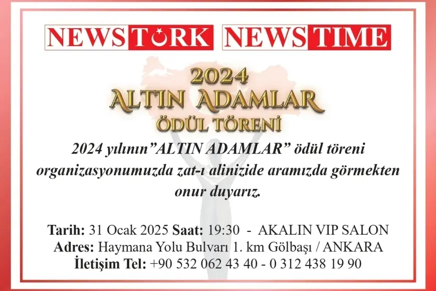ALTIN ADAMLAR ÖDÜL TÖRENİ BU AKŞAM DÜZENLENİYOR