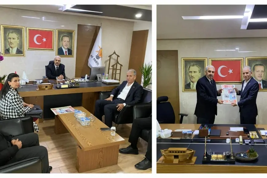 Senai Ergünöz’den Ömer İler’e Diyarbakır’ın Geleceği İçin Önemli Ziyaret
