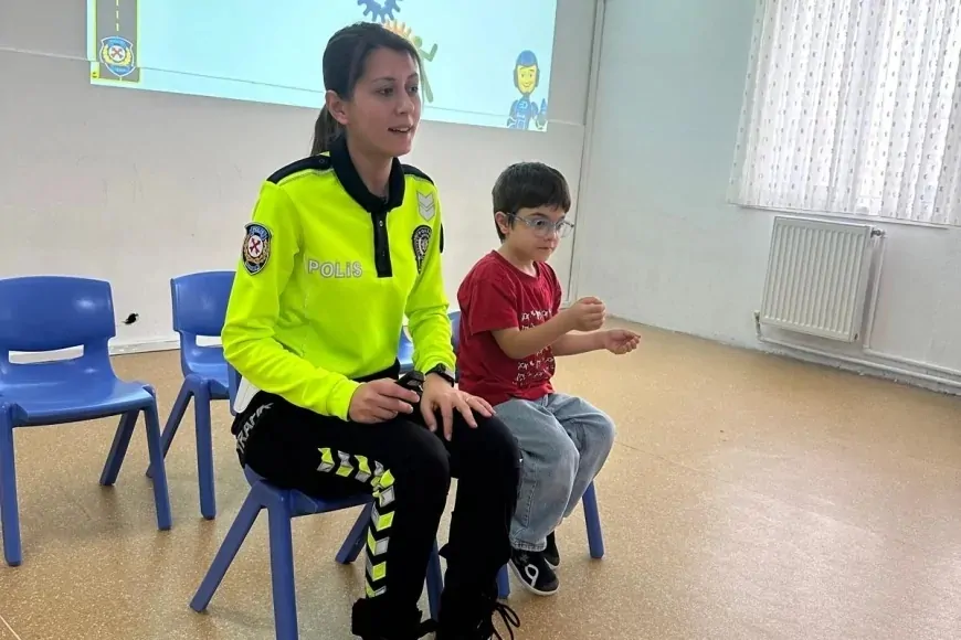 Çankaya Belediyesi'nden Miniklere Trafik Eğitimi