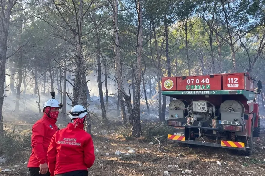 Antalya'da Orman Yangını Kontrol Altına Alındı! İşte Son Durum