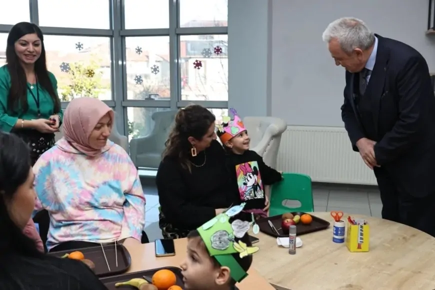 Başkan Özdemir’den Çalı Kadın ve Çocuk Akademisi’ne Ziyaret