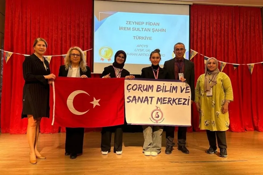 Çorumlu Öğrencilerden Uluslararası Başarı