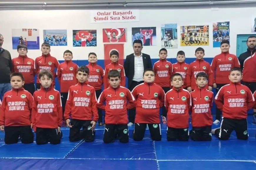 CHP'li Selçuk Kaplan'dan Güreş Takımına Destek