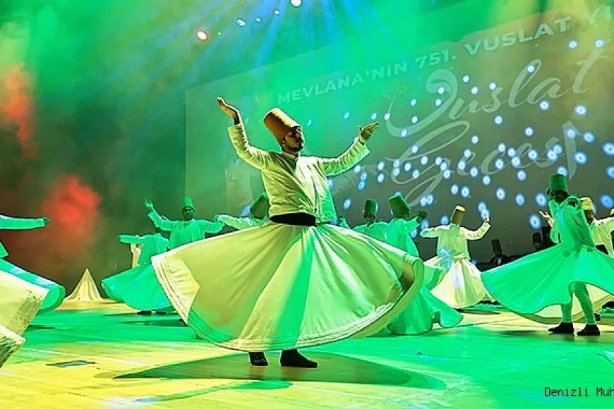 Denizli'de Mevlana Anma Programı Düzenlendi