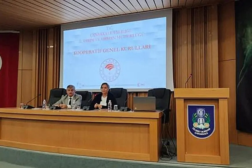 Tarımsal Kooperatifler Yıl Sonu Değerlendirme Toplantısı Yapıldı