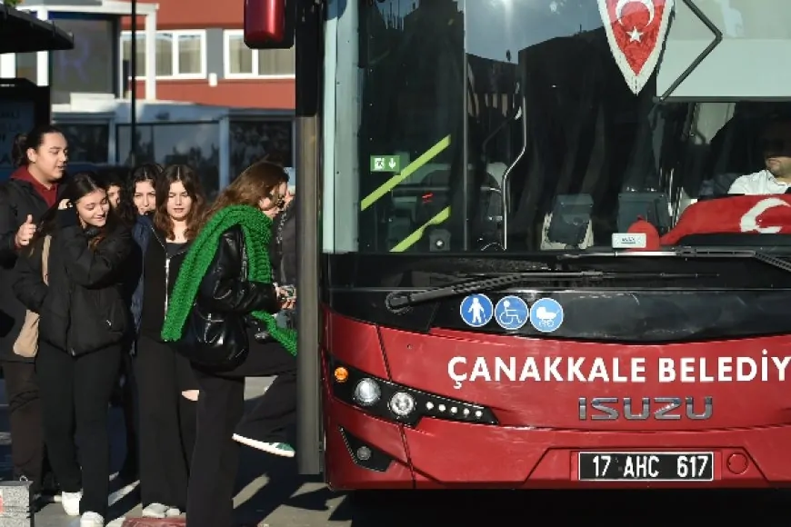 Çanakkale'de Kadınlar İçin 'Sınırsız Durak' Uygulaması Başlıyor